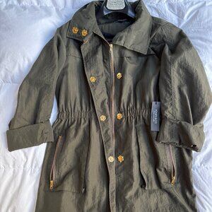 Jones New York Coat/Jacket Olive Green NEW!